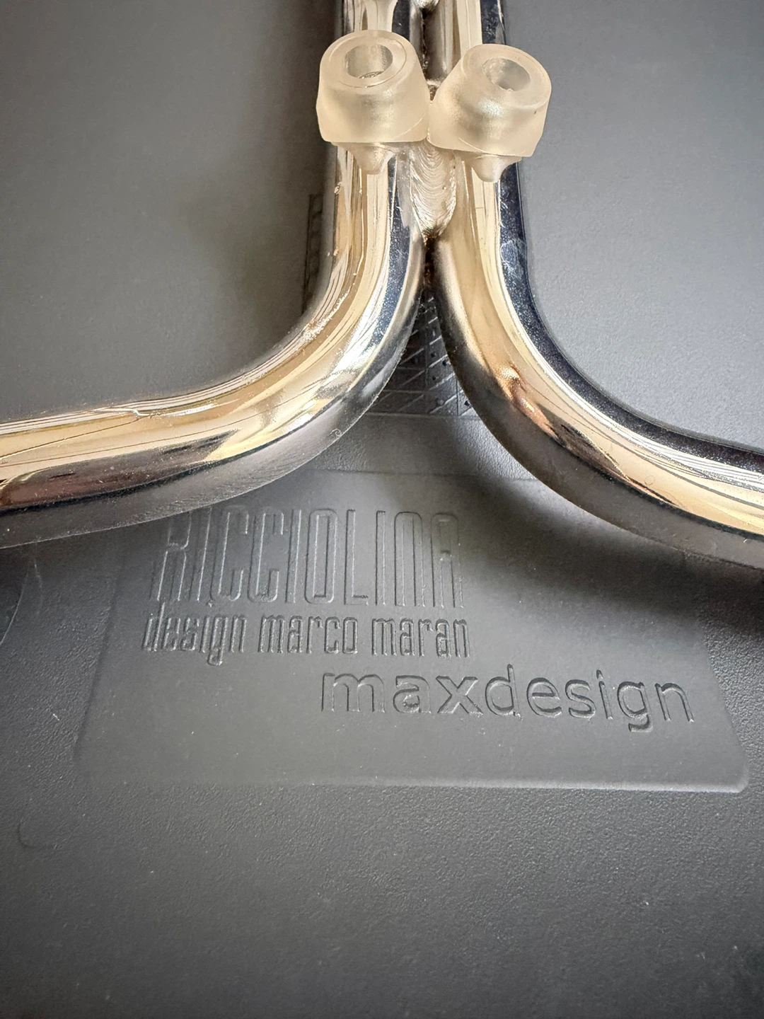 Set of 2 - Maxdesign "Ricciolina" Bar Stool - Black - photo 3