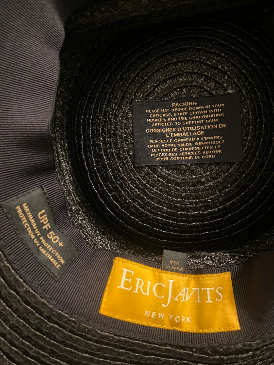 Eric Javits Giant Floppy Hat Black - photo 5