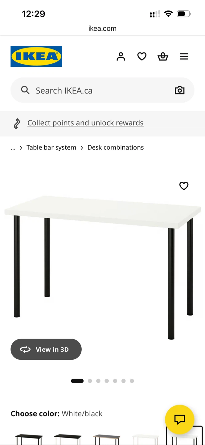 IKEA LAGKAPTEN/ADILS desk