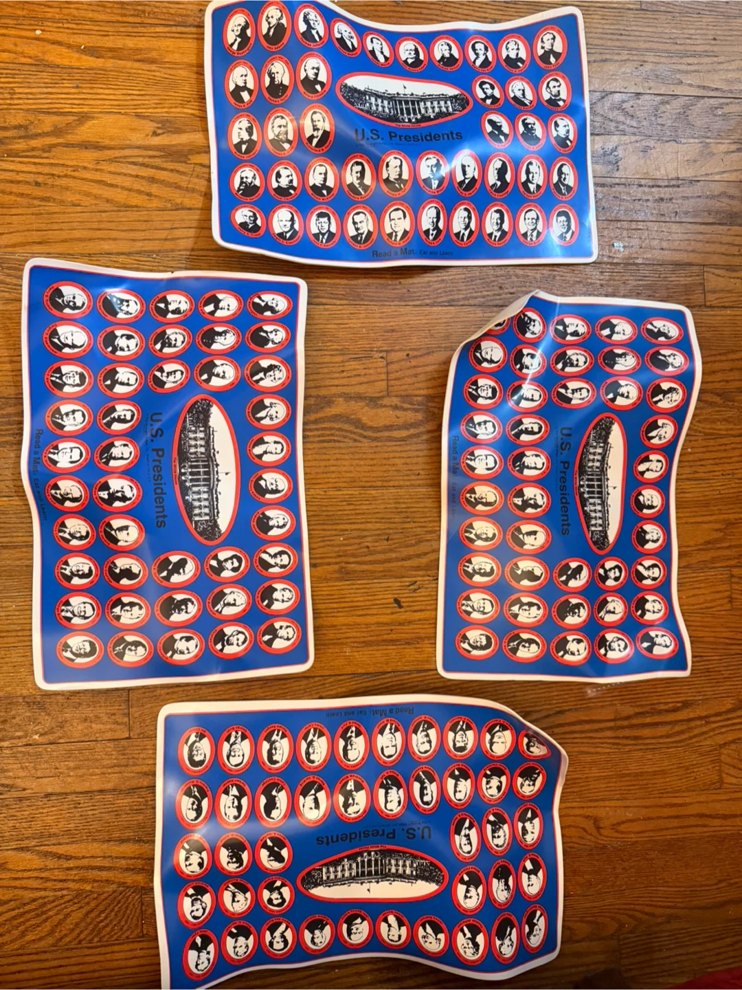 U.S. Presidents Educational Mats (Set of 4) - photo 3