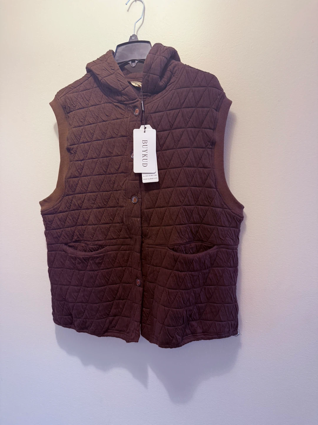 Quilted Hooded Vest