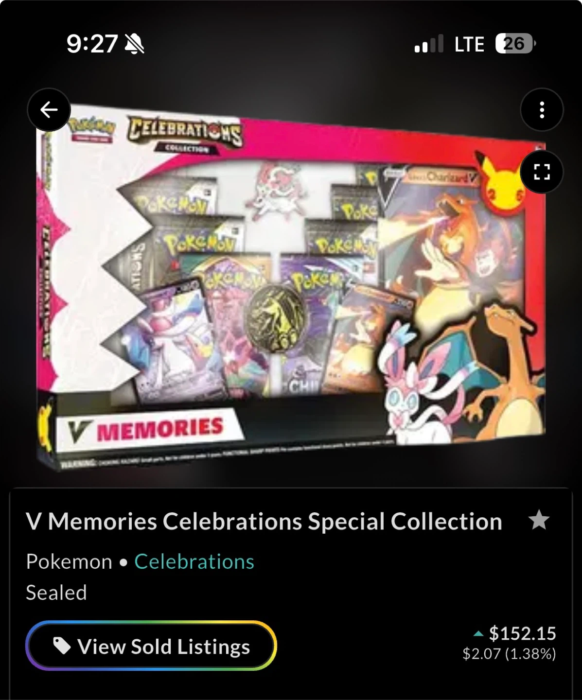 Pokemon V Memories Celebrations Special Collection Box - photo 2