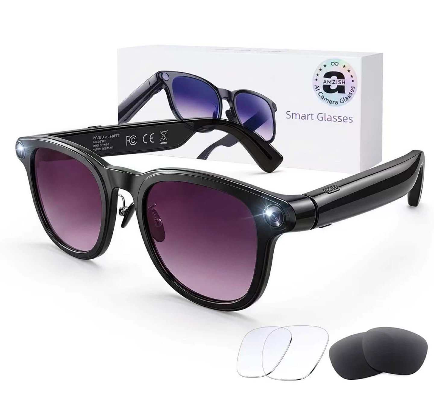 Smart AI Glasses with Camera