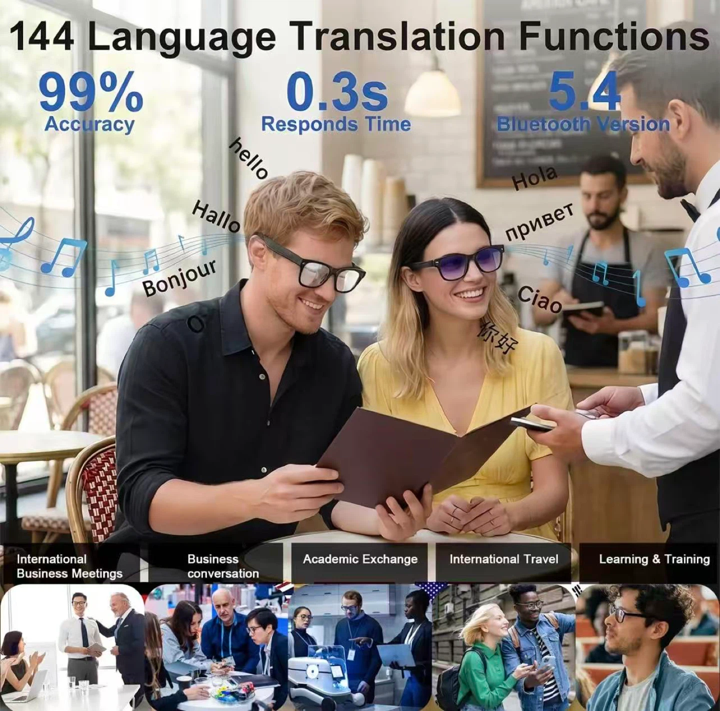 Smart AI Glasses with Camera - photo 5