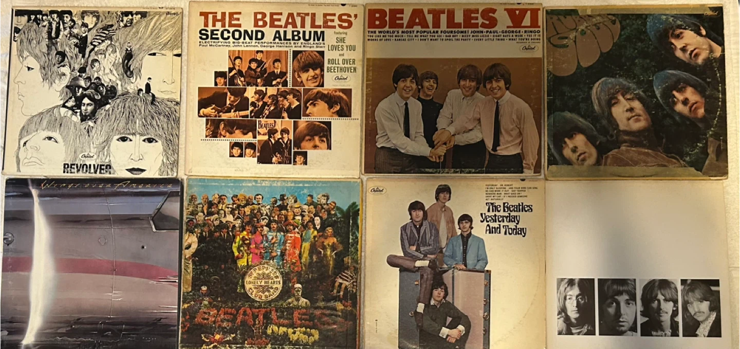 The Beatles Vinyl Record Collection 8 Albums plus Life Magazine - photo 3