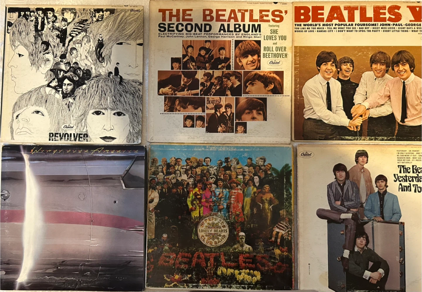 The Beatles Vinyl Record Collection 8 Albums plus Life Magazine - photo 2