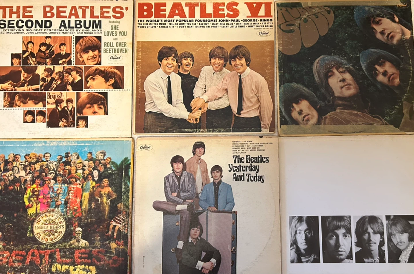 The Beatles Vinyl Record Collection 8 Albums plus Life Magazine - photo 4