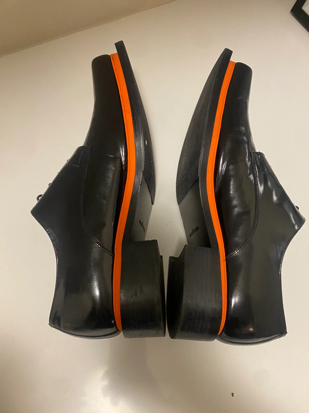 Black patent leather dress shoes - photo 4