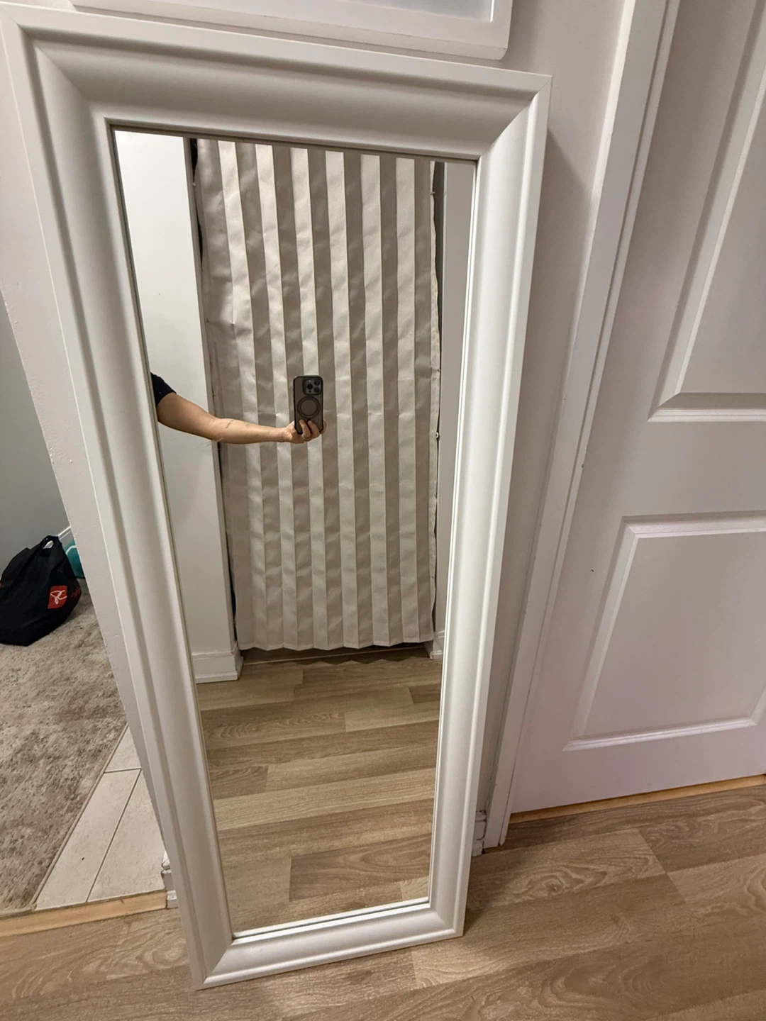 IKEA TOF TBYN Full Length Mirror - White - photo 3