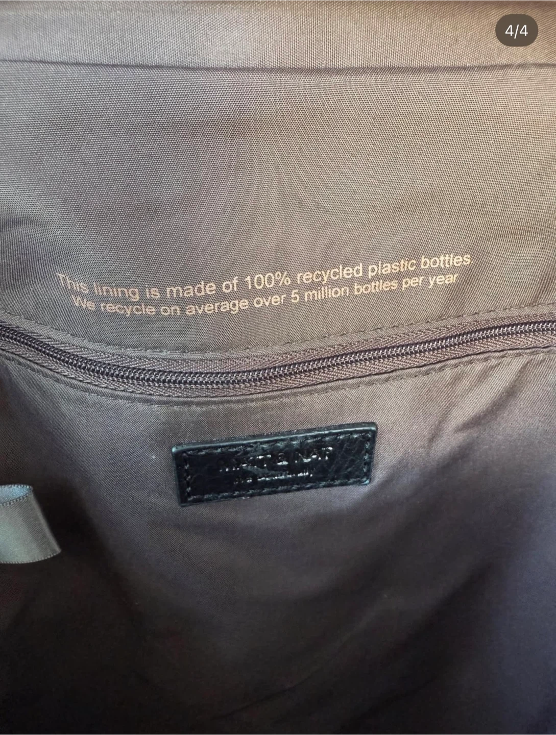 Matt & Nat Black Vegan Leather Backpack - photo 4