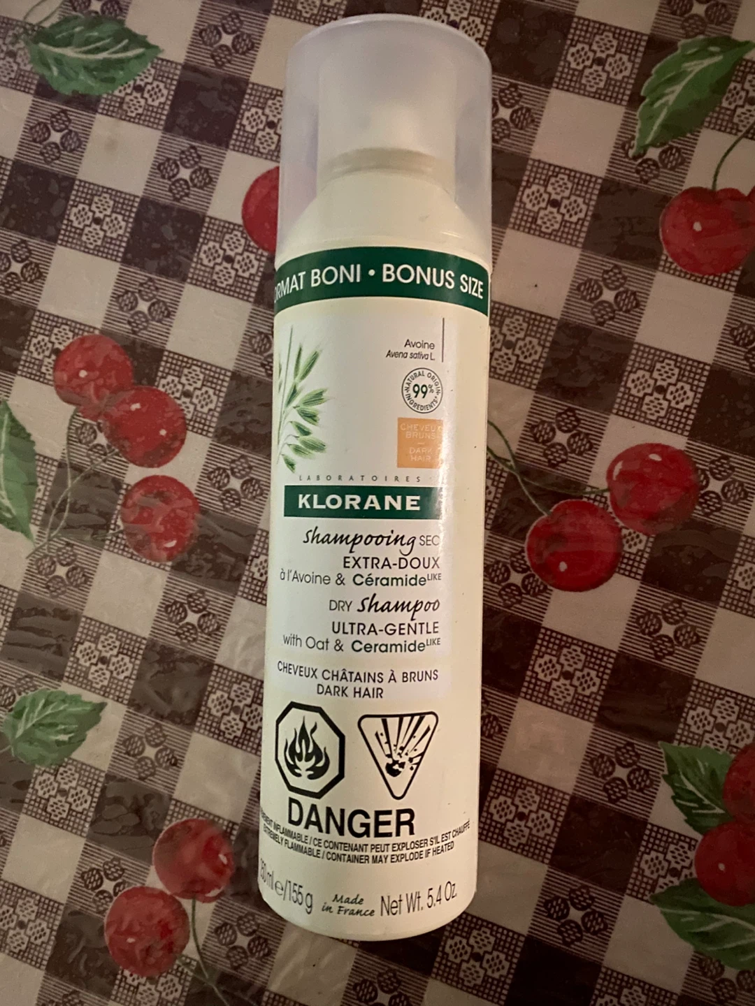 Klorane Dry Shampoo with Oat & Ceramides - Bonus Size - photo 3