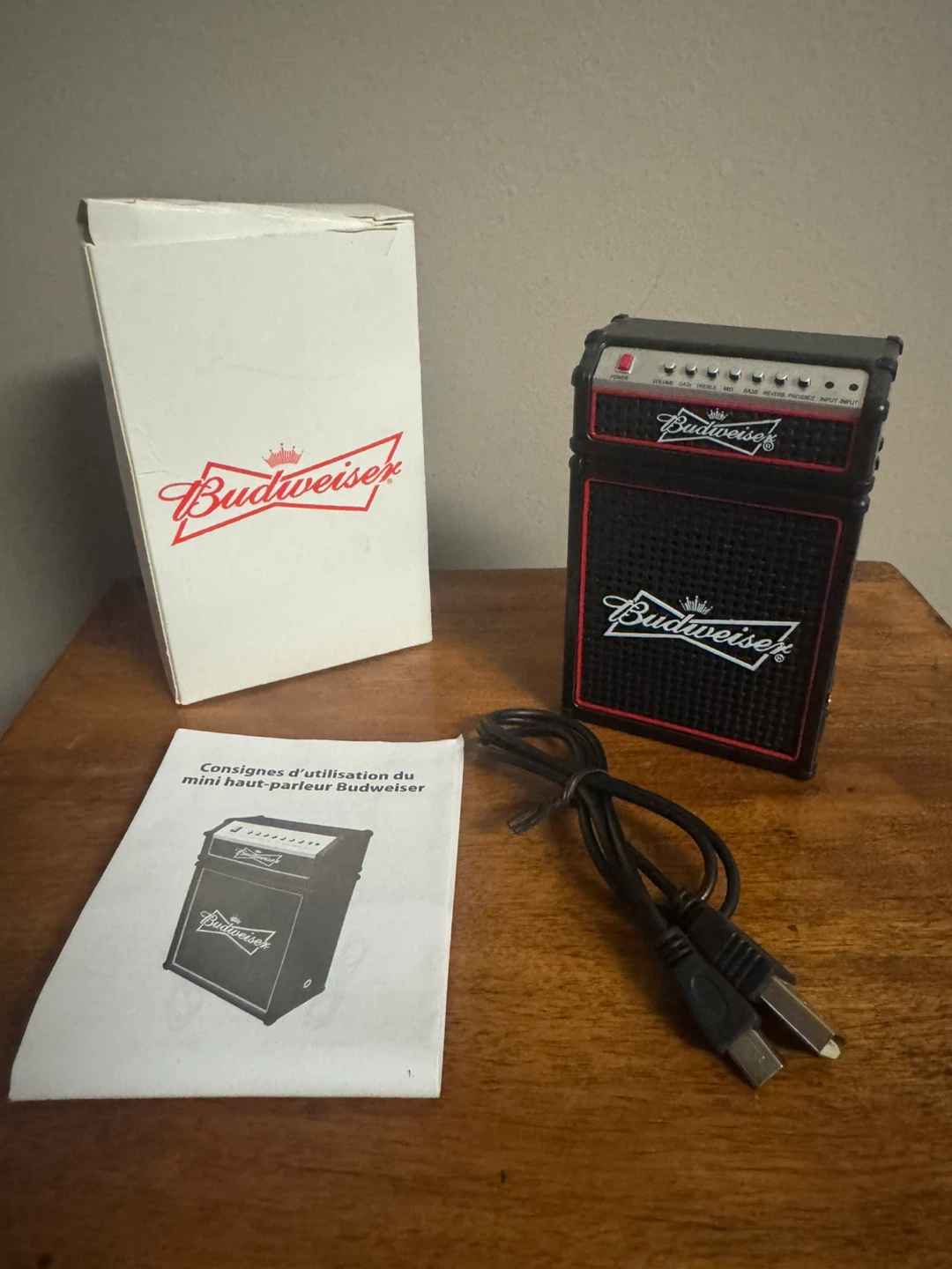 Budweiser Mini Guitar Amp Speaker - photo 2