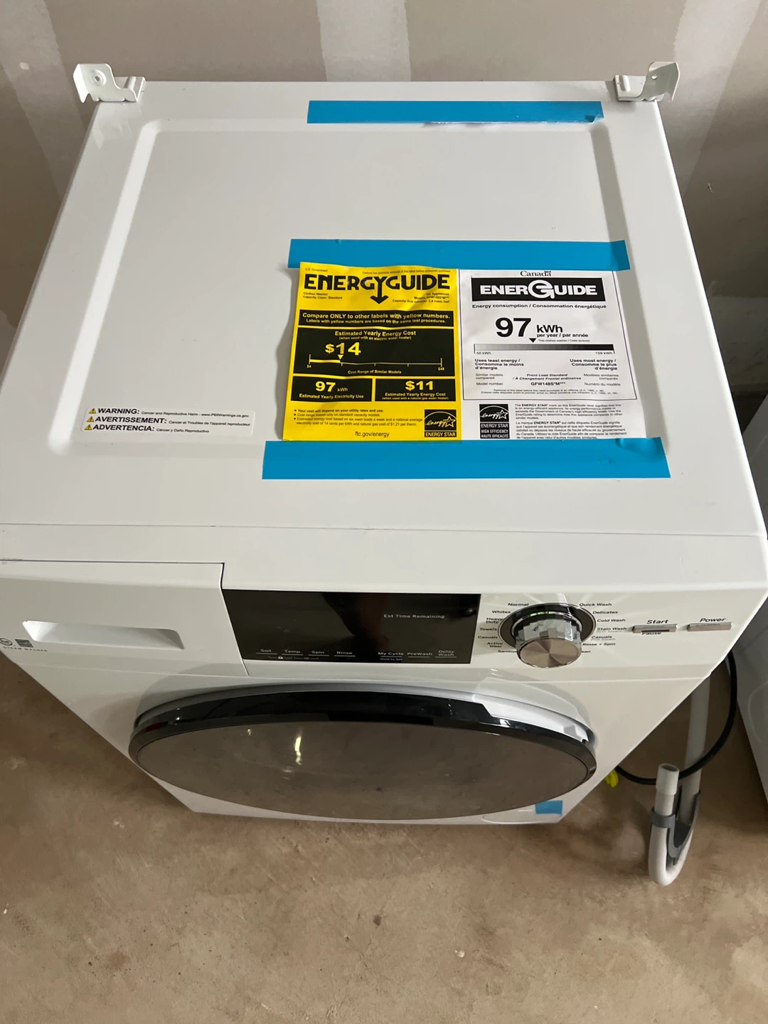 GE Steam Washer - photo 3