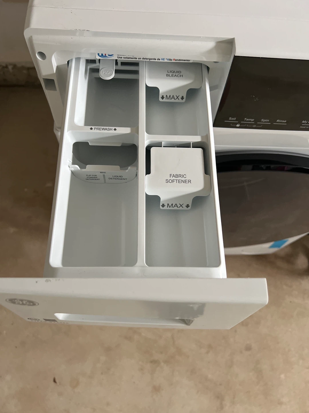 GE Steam Washer - photo 4