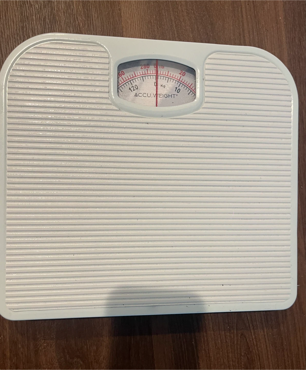 Accuweight White Mechanical Scale