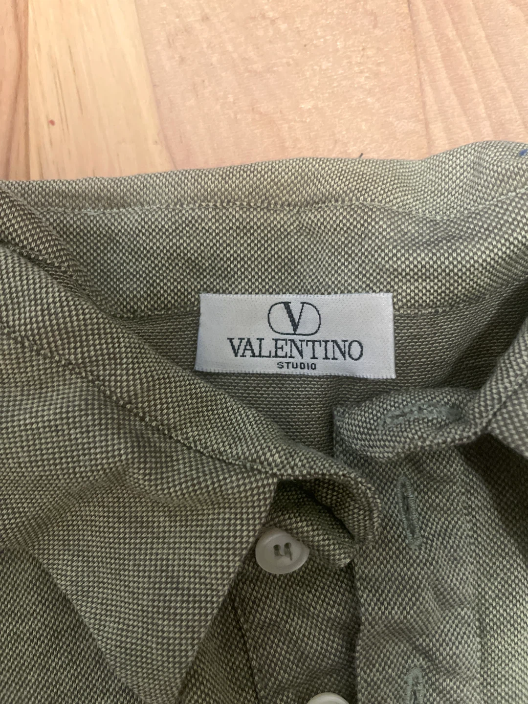 VALENTINO STUDIO Green Polo Shirt - photo 2