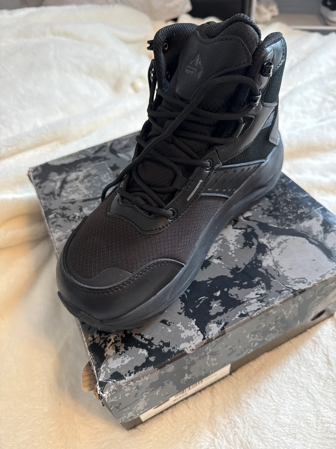 Nortiv8 Black Hiking Boots - US Size 7 - photo 2
