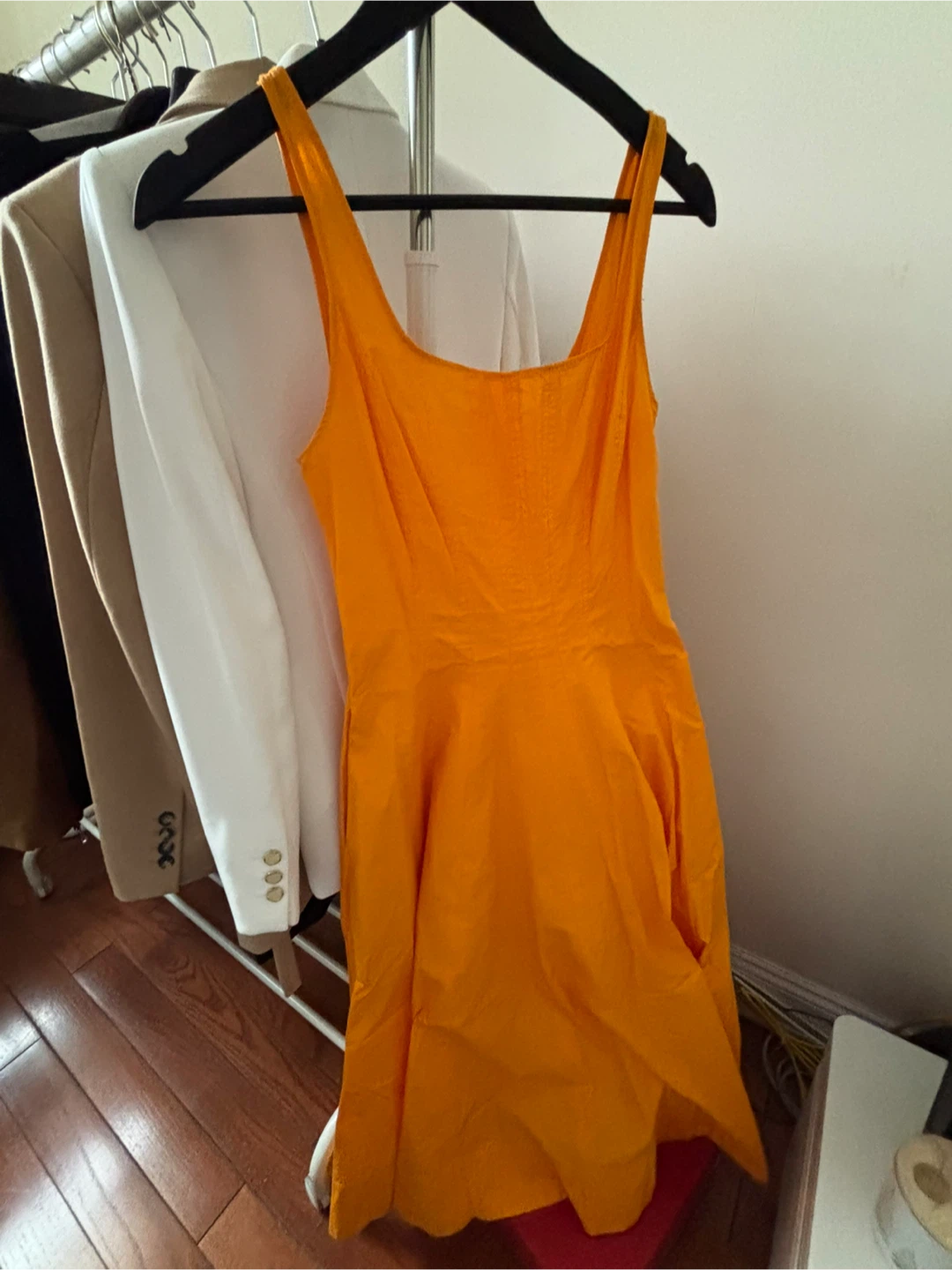 Zara Orange Mini Dress Size XS