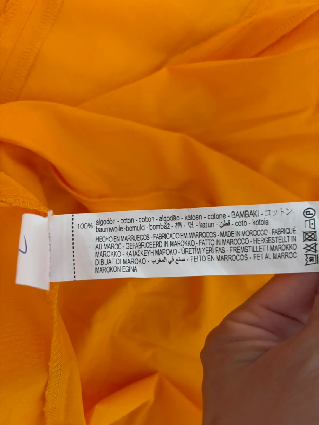 Zara Orange Mini Dress Size XS - photo 4