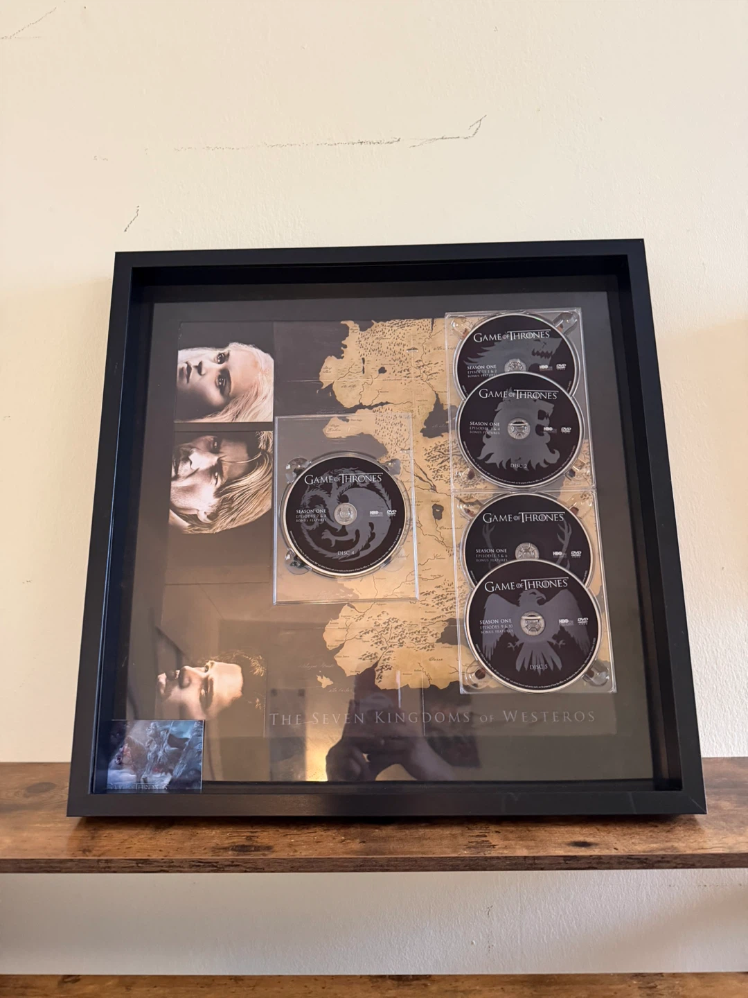 Game of Thrones Season 1 DVD Box Set wall art
