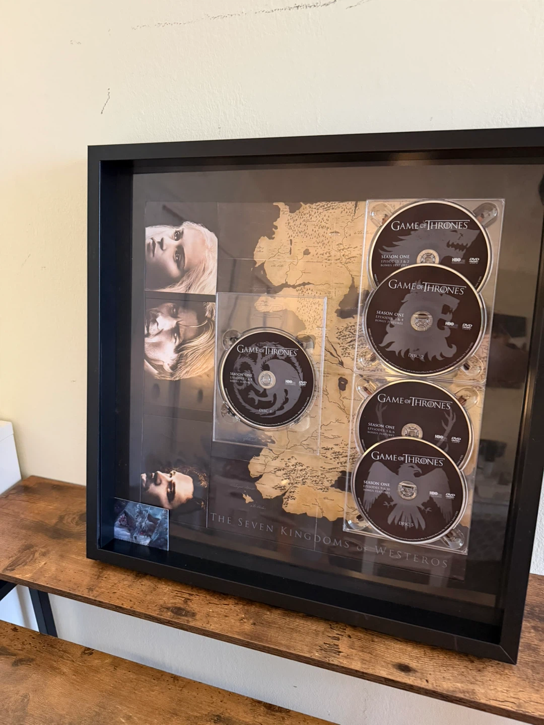 Game of Thrones Season 1 DVD Box Set wall art - photo 3