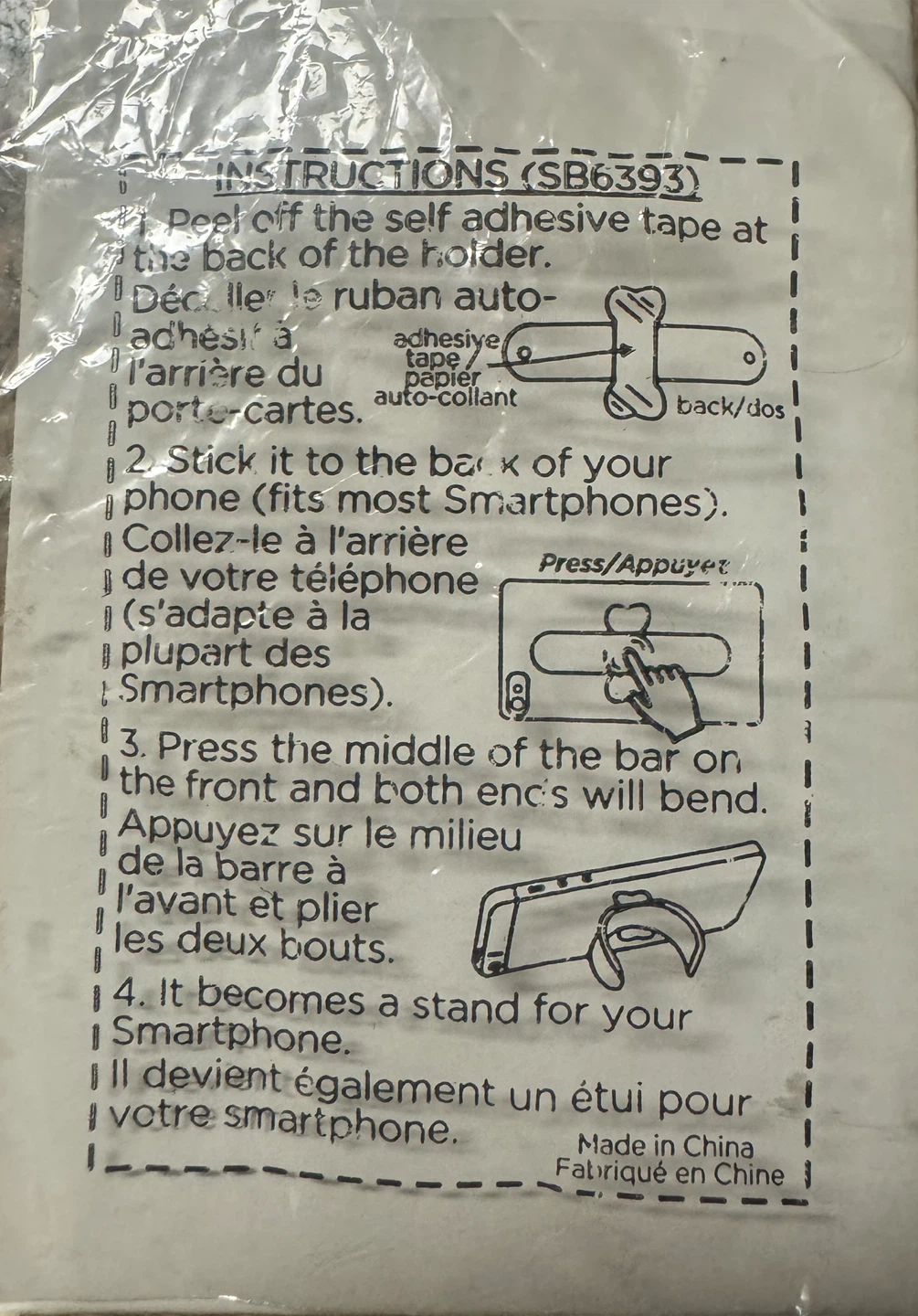 Black Smartphone Holder Stand - photo 4