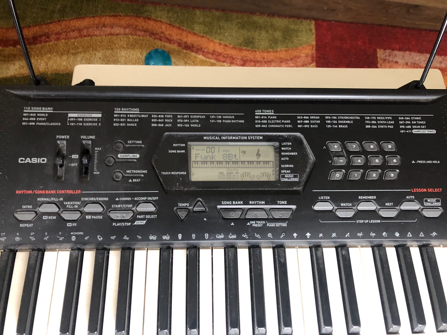 Casio CTK-3000 Electronic Keyboard - photo 2