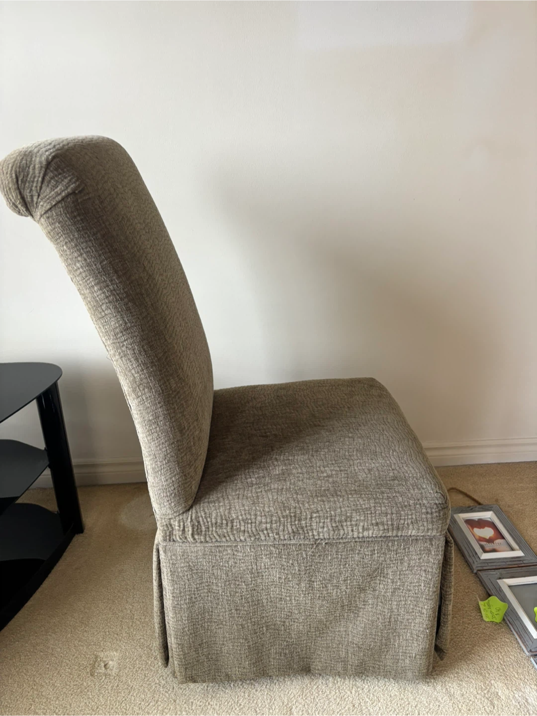 Brown Upholstered Dining Chair - photo 2