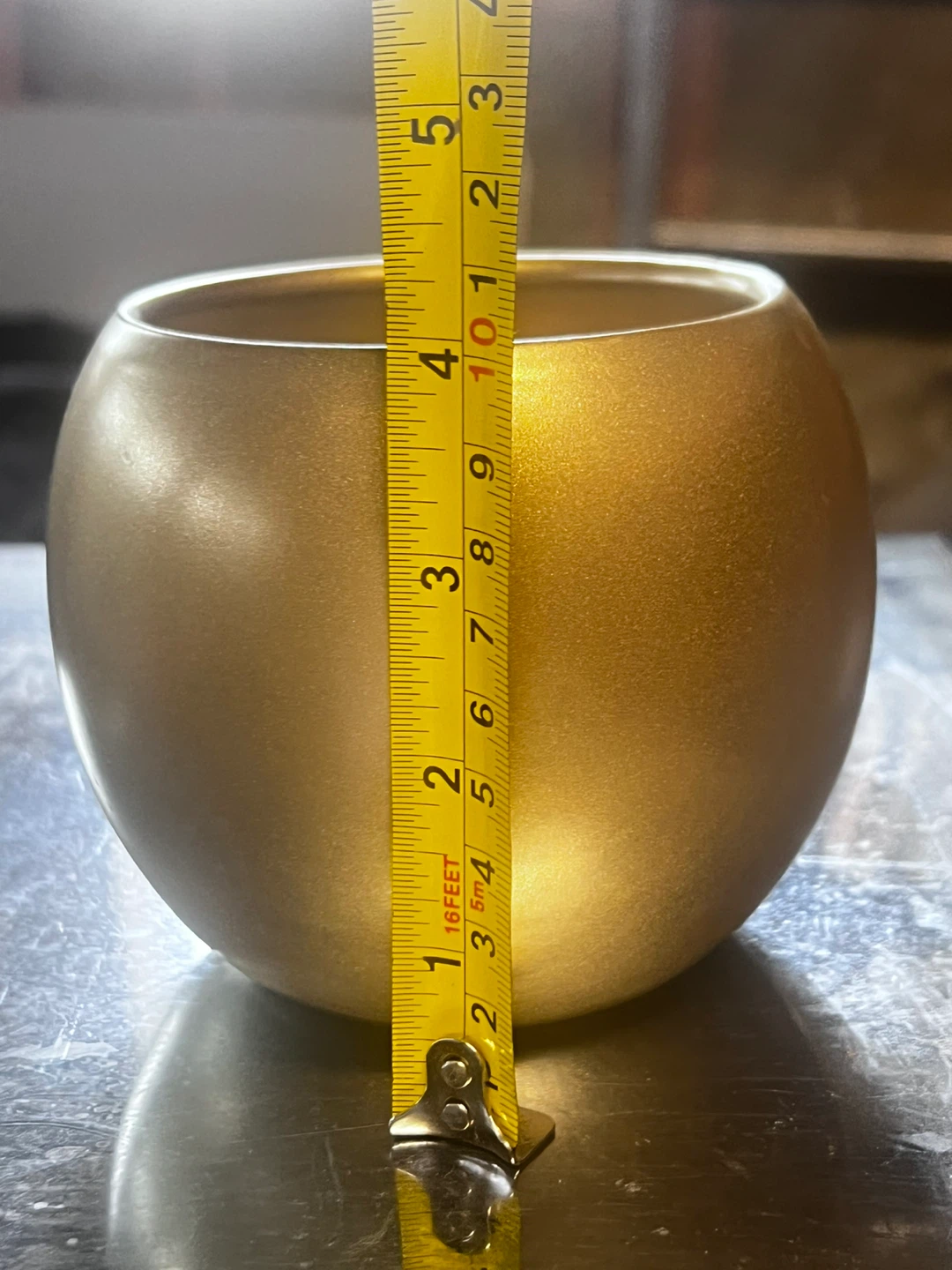 Gold Decorative Pot - photo 3