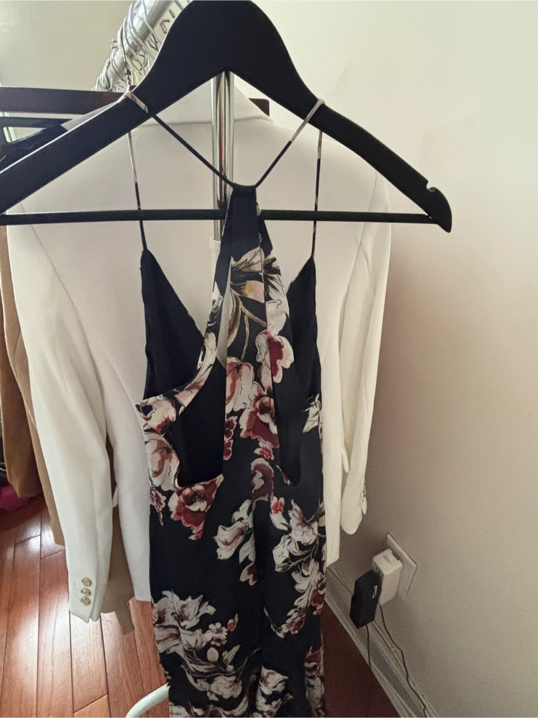 Floral Print Spaghetti Strap Dress - photo 2
