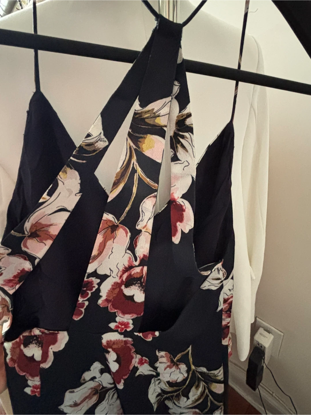 Floral Print Spaghetti Strap Dress - photo 3