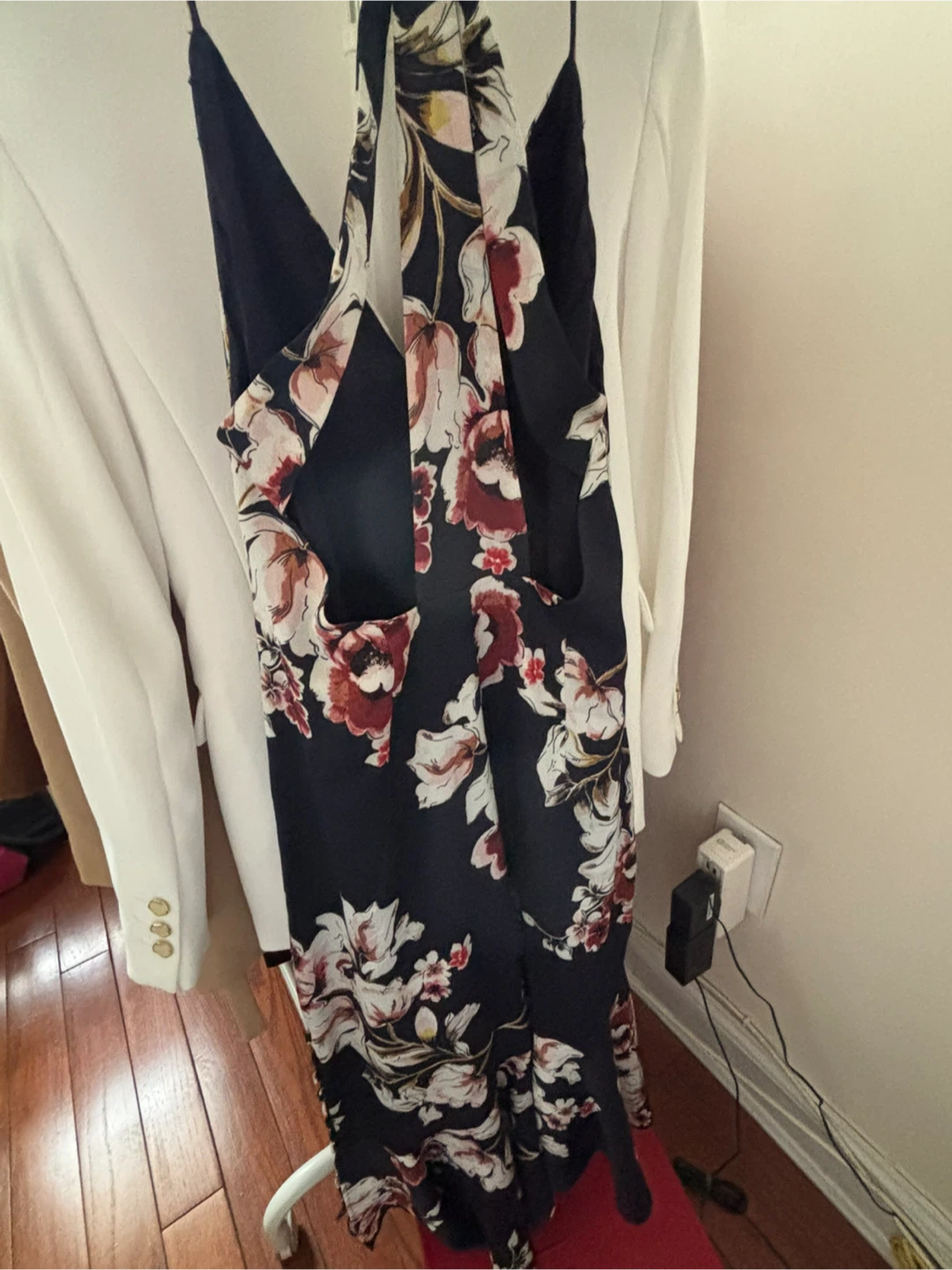 Floral Print Spaghetti Strap Dress - photo 4