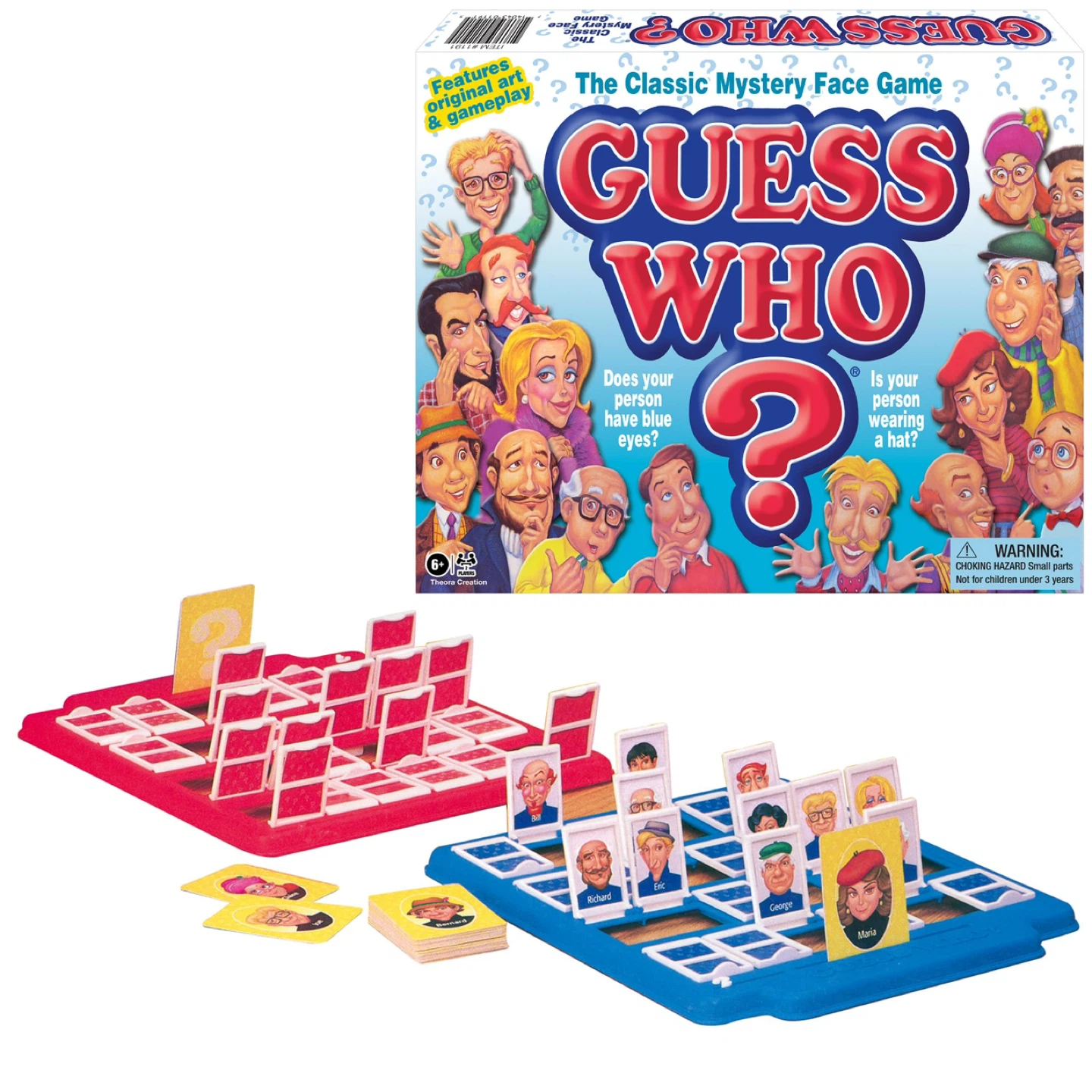 Guess Who? The Classic Mystery Face Game Board Game - photo 2