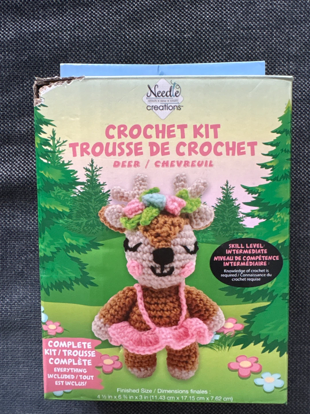 Needle Creations Deer Crochet Kit