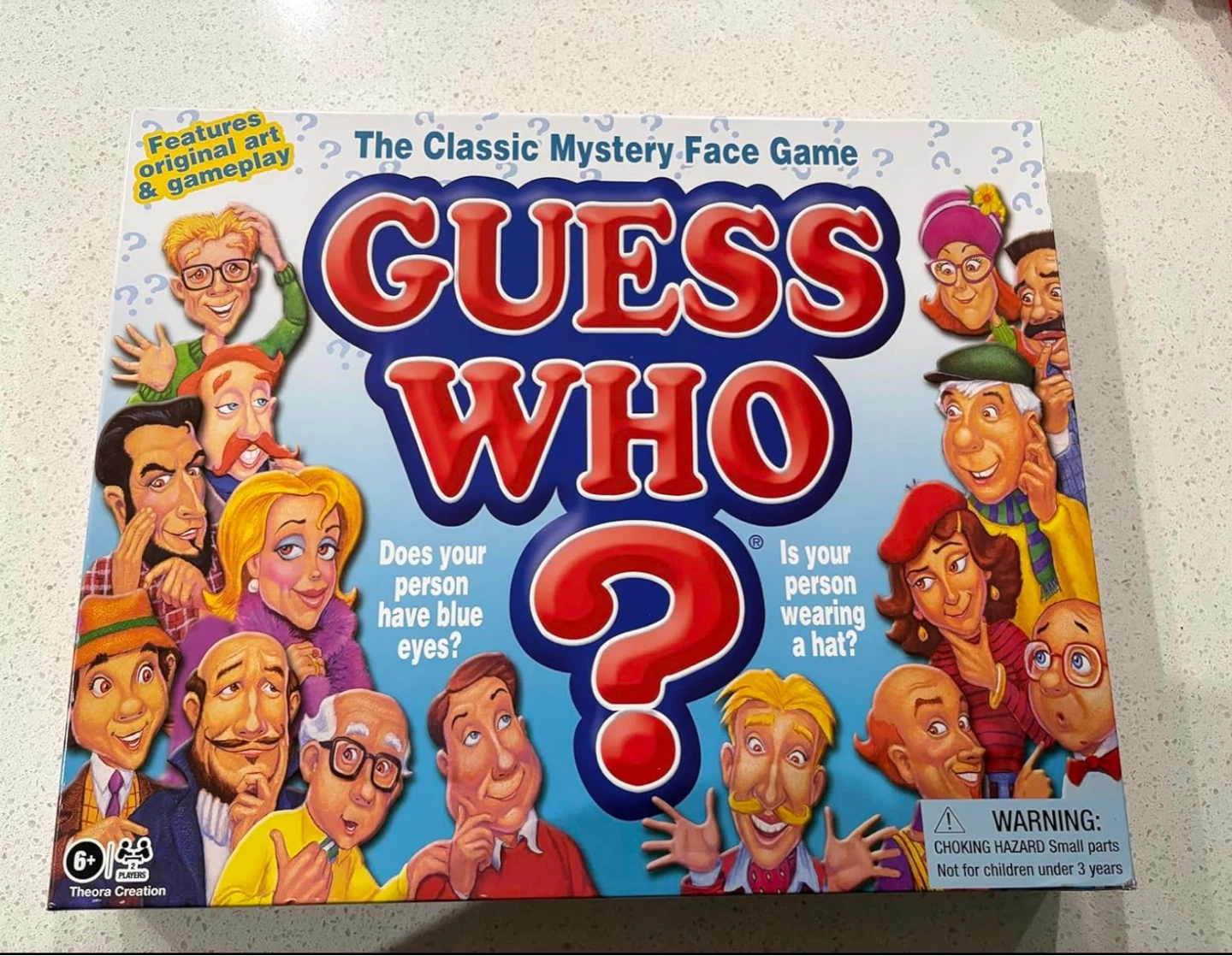 Guess Who? The Classic Mystery Face Game Board Game