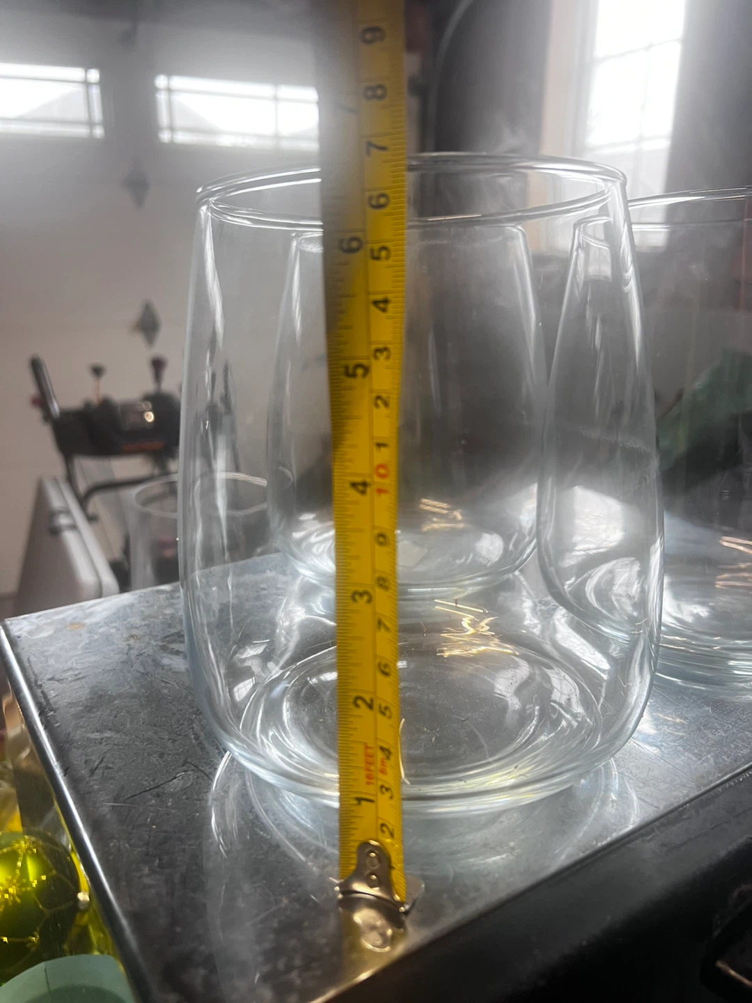 Set of 3 Clear Flower Vases - photo 3