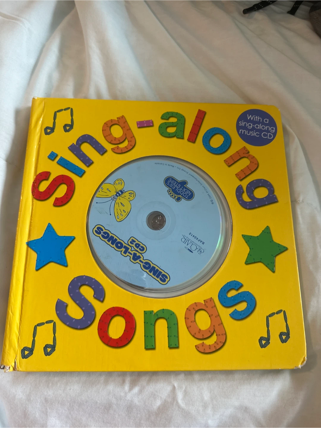 Sing-Along Songs CD with Music Book