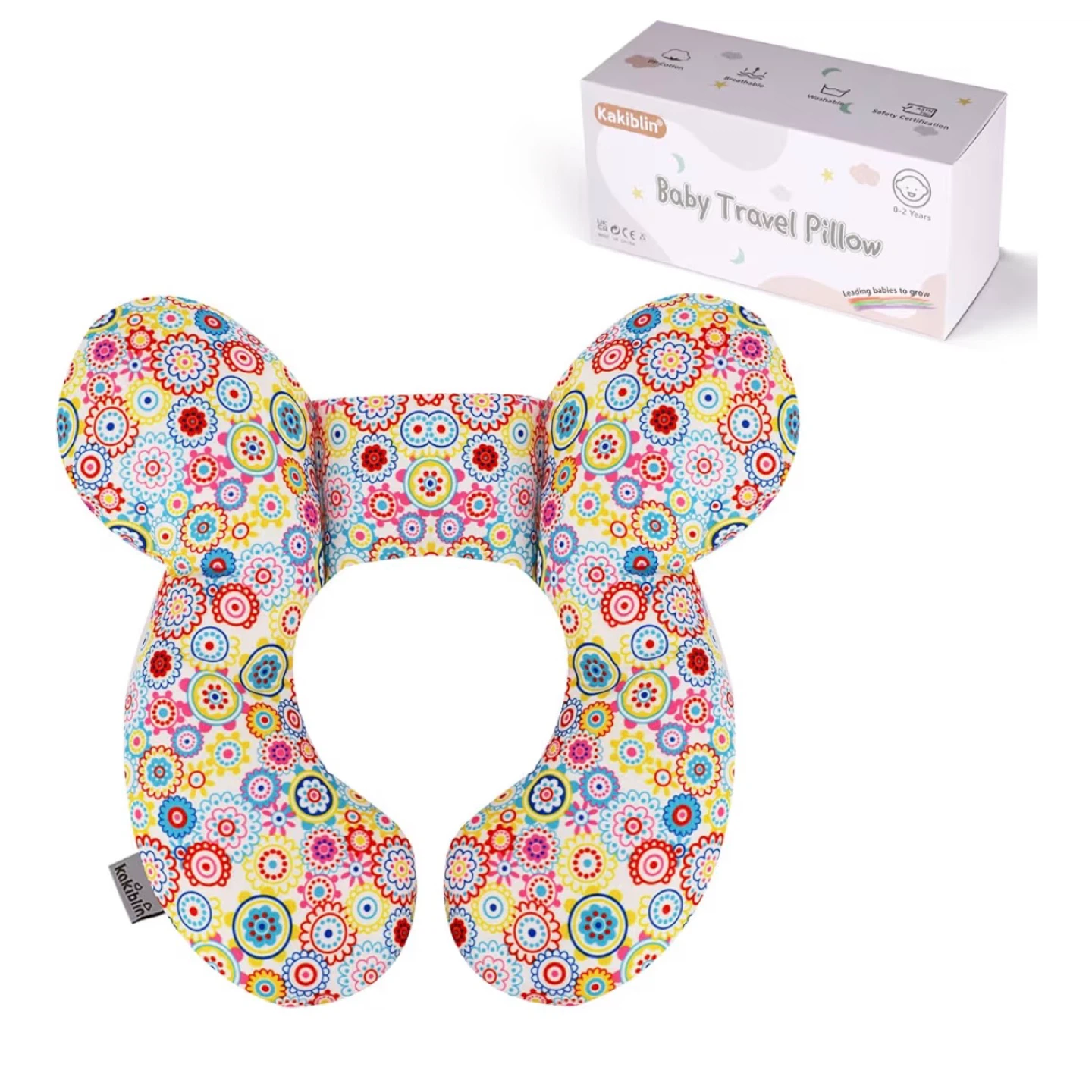 Kakiblin Baby Travel Pillow/ Car seat pillow