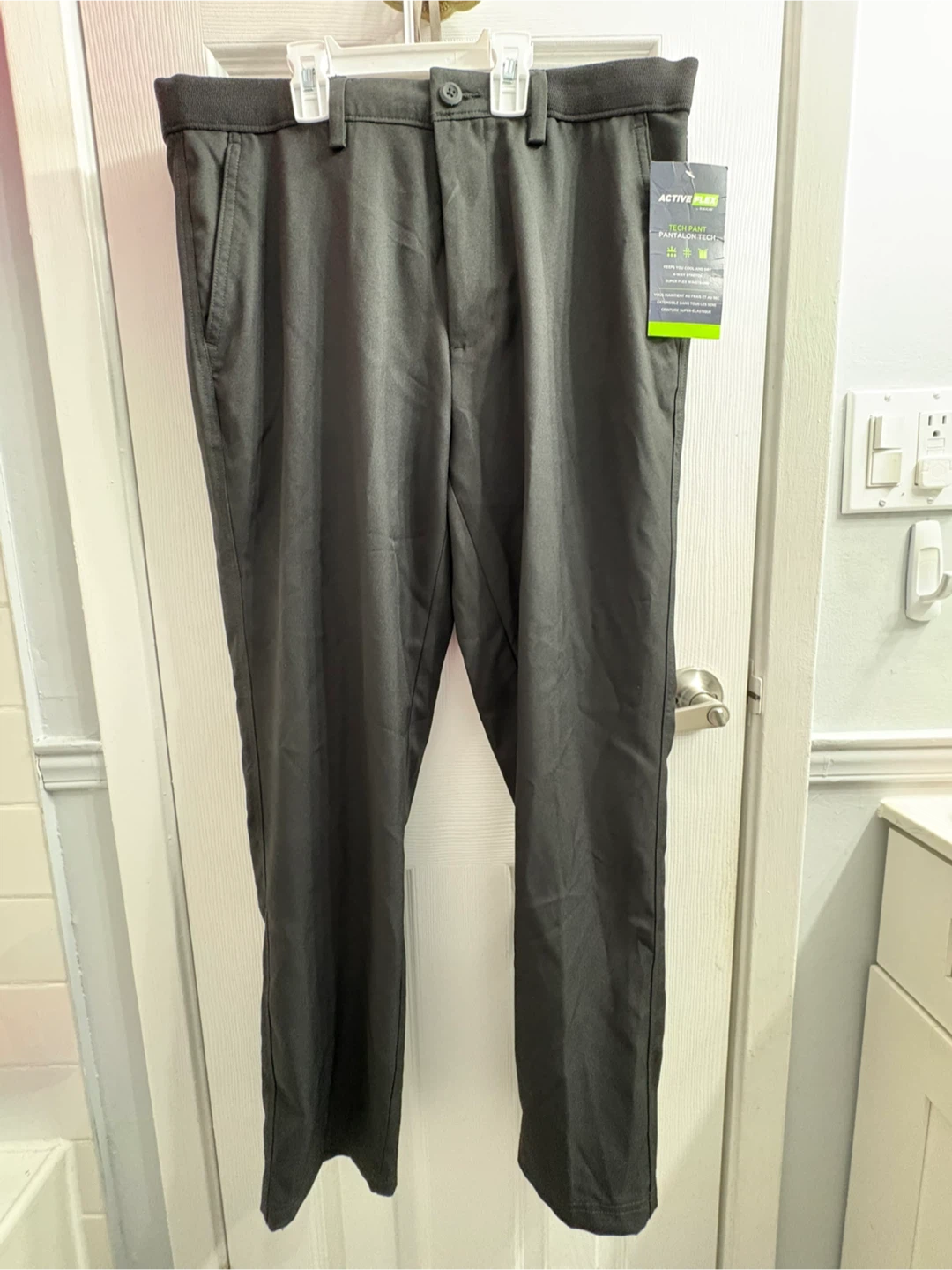 Haggar Active Flex Tech Pants M/M Black