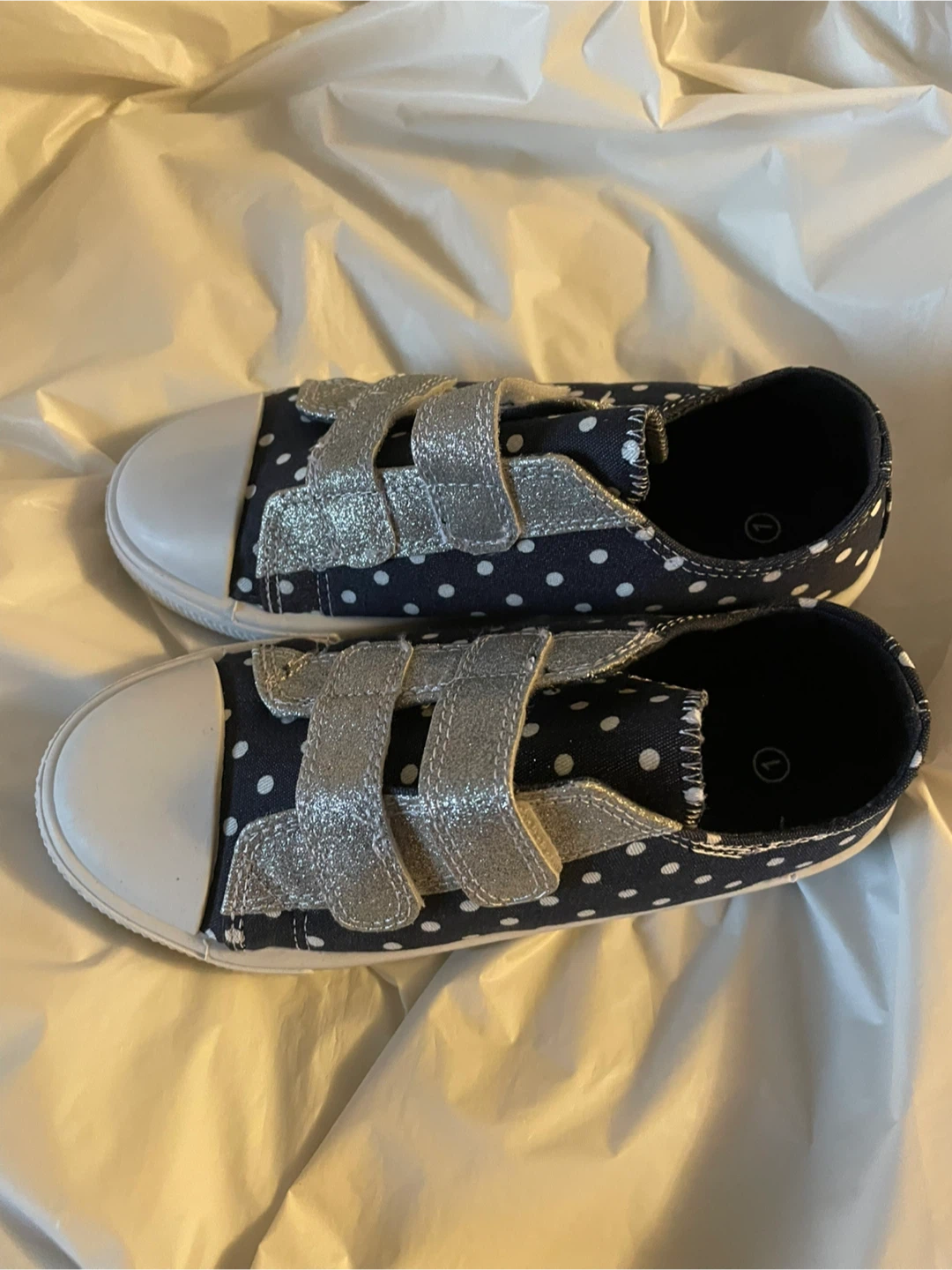 Silver Polka Dot Sneakers - photo 2