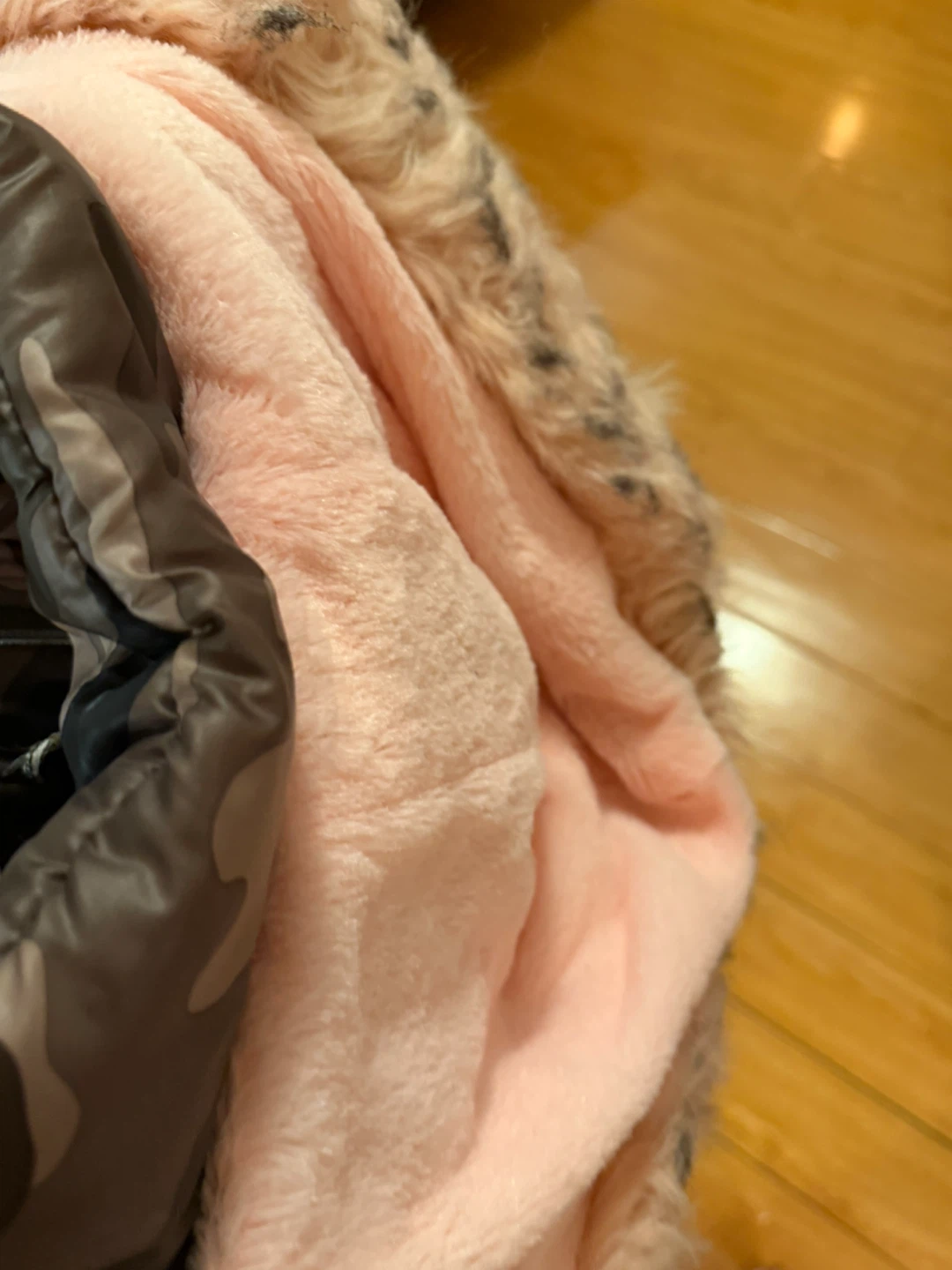 Pellini Safira Fashion Camo Puffer Jacket with Fur Trim Hood - photo 2