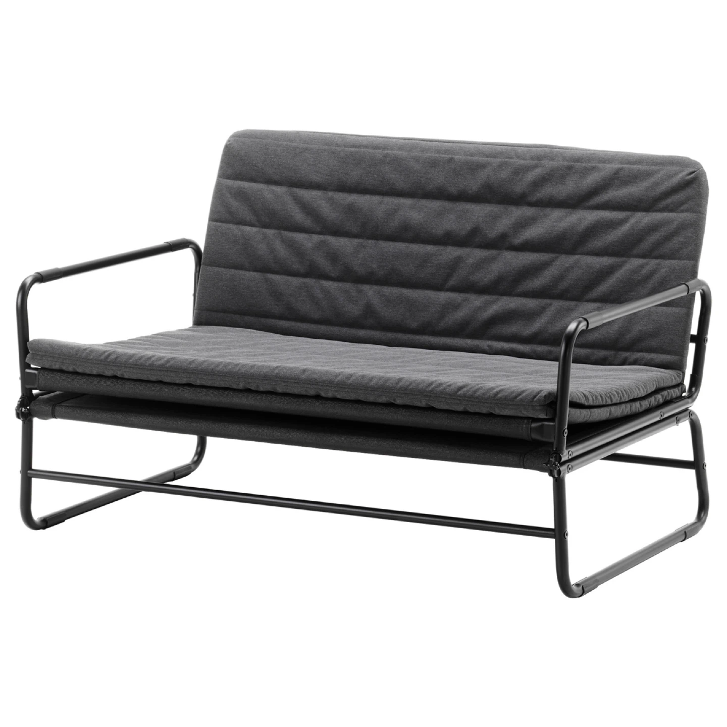 Ikea HAMMARN Metal Foldable Futon/ Sofa Bed