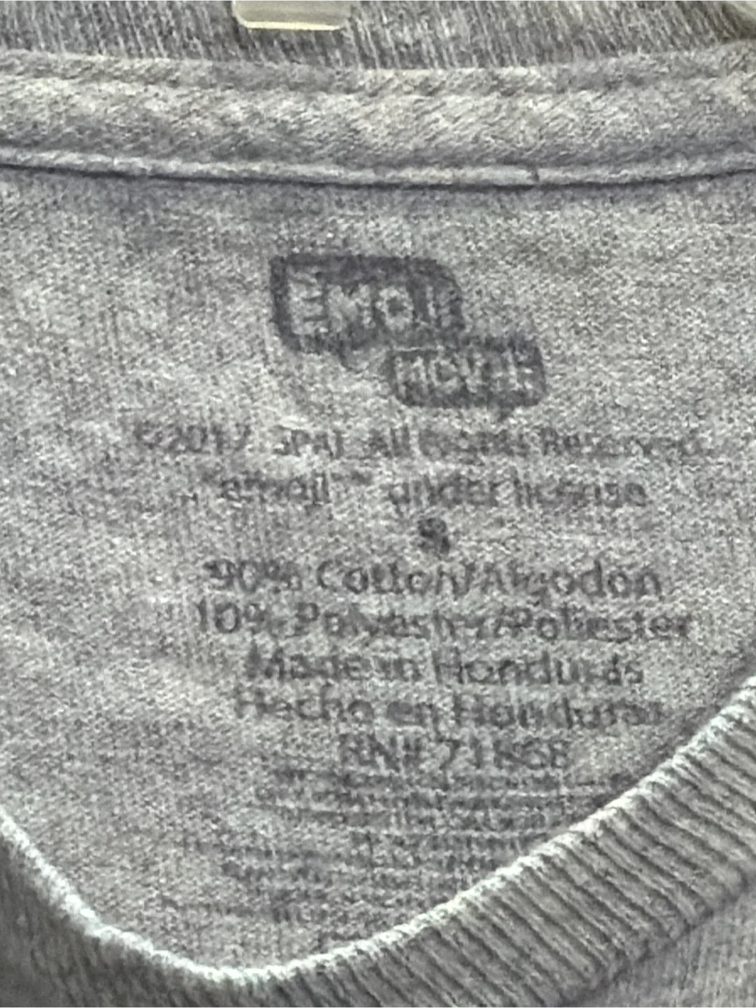 The Emoji Movie Grey T-Shirt Size S - photo 2