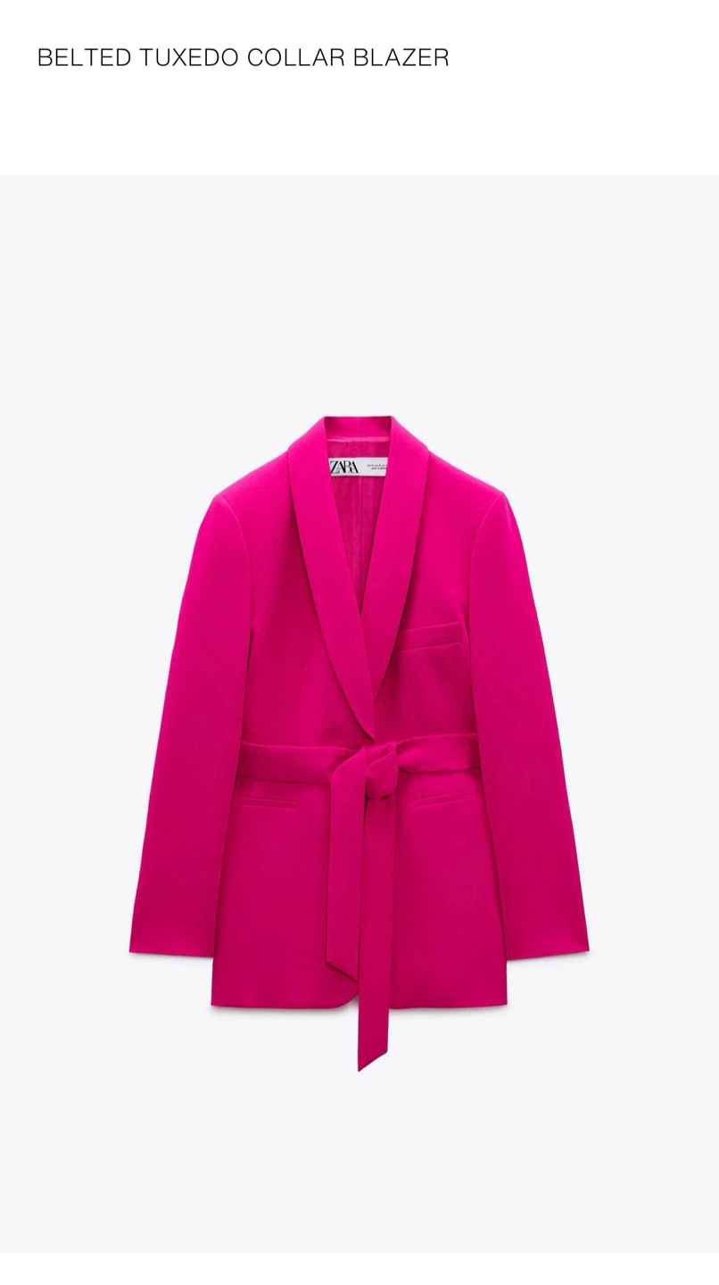 ZARA Pink Blazer XS - photo 4