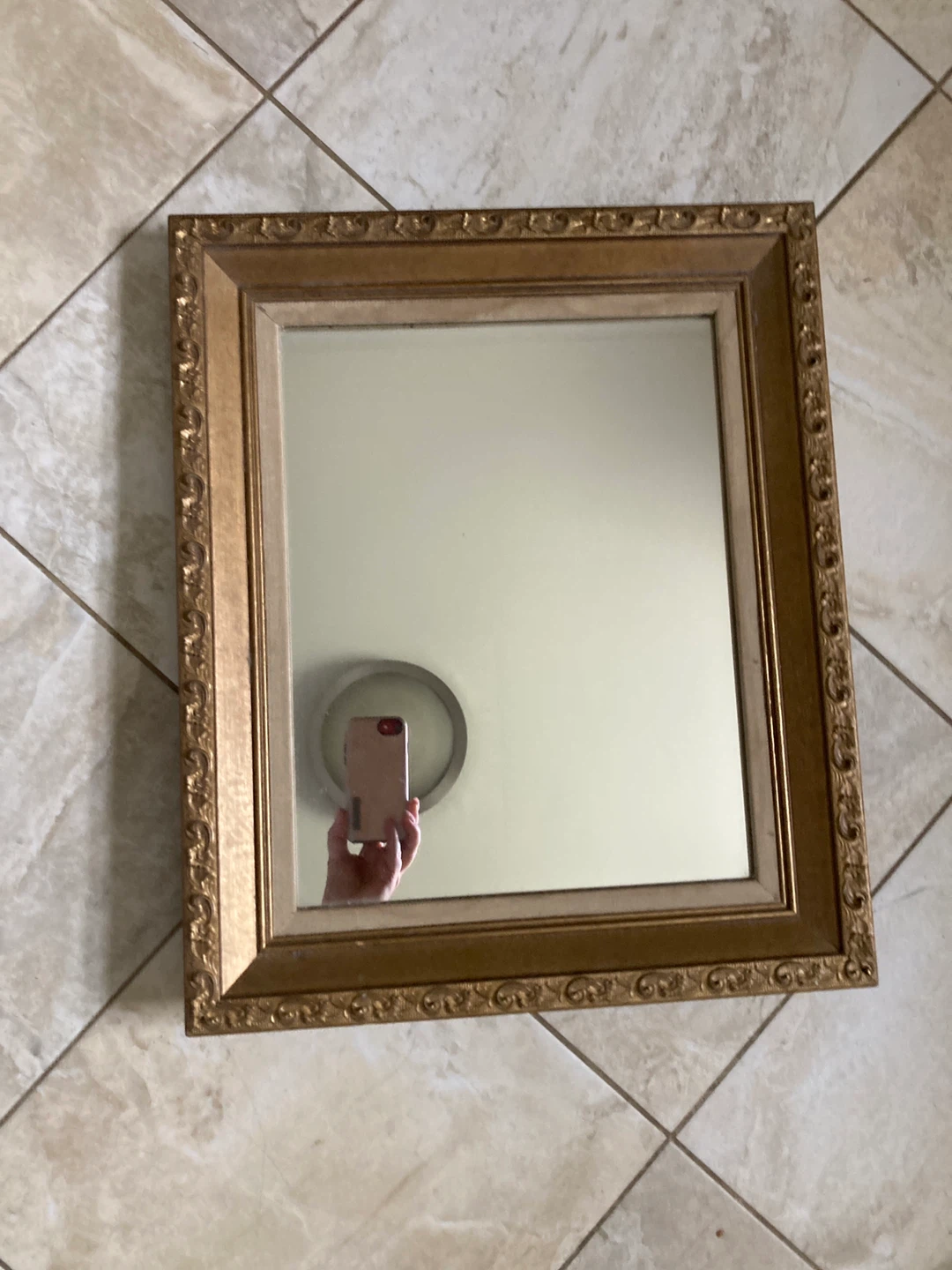 Ornate Gold Framed Mirror