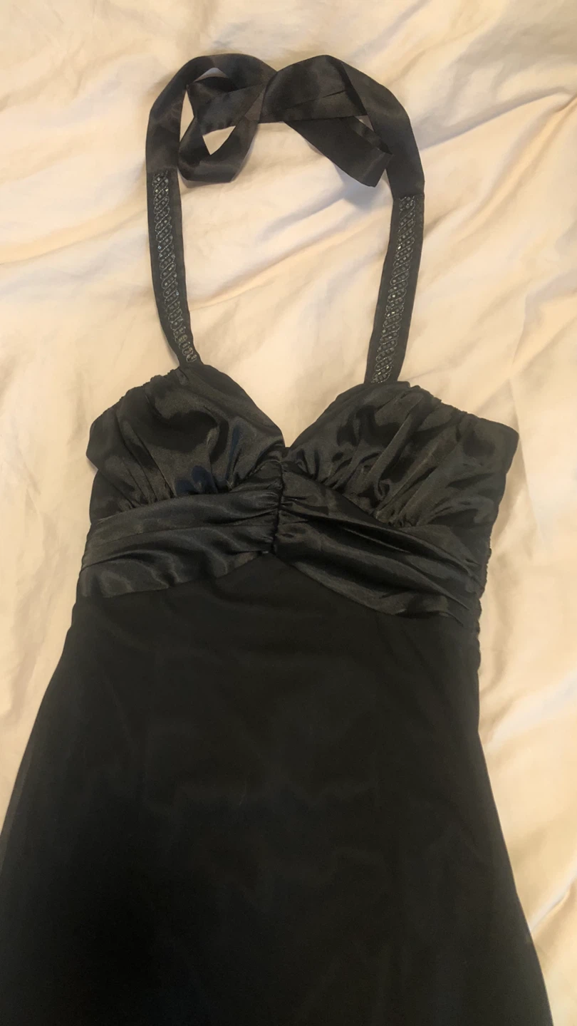 Le Château Black Halter Dress XXS