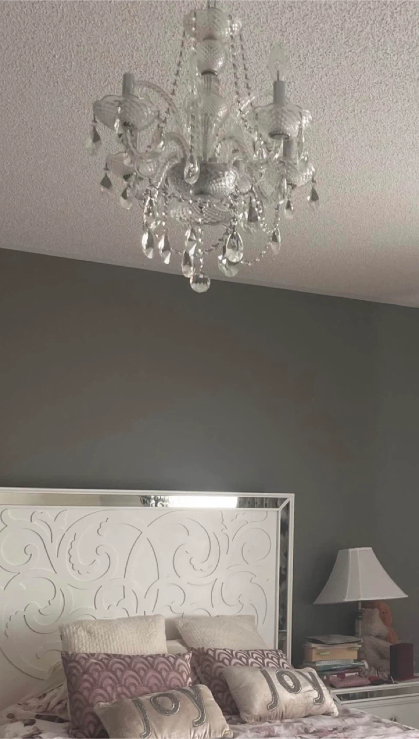 Elegant Crystal Chandelier Light Fixture - photo 2