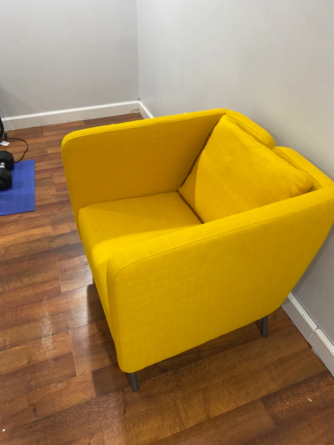Yellow Accent Chair - photo 3