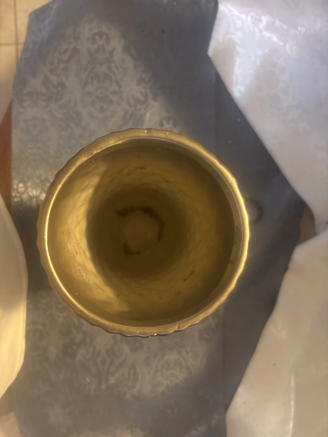 Textured Metallic Vase - photo 2