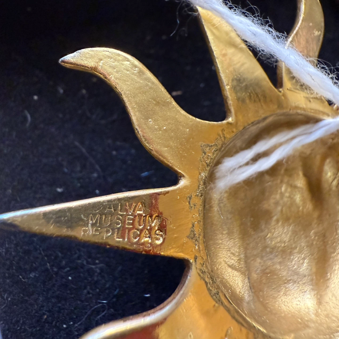 Golden Sun Face Brooch - Museum Replicas - photo 5